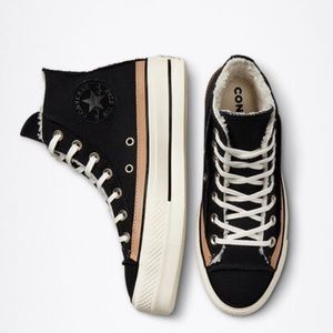 Chuck Taylor All Star Raw Edge Platform